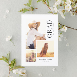 Moderne Minimalistische Grad 3 FotoCollage Ankündigung