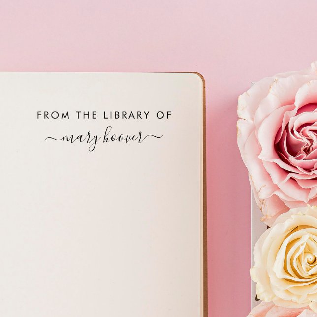 Moderne Minimalistische Handschrift aus der Biblio Permastempel (Von Creator hochgeladen)