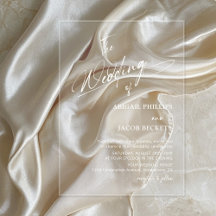 Moderne Minimalistische Hochzeit