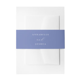 Moderne Minimalistische Hochzeit Einladungsbanderole