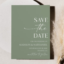 Moderne Minimalistische Hochzeit