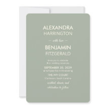 Moderne minimalistische Hochzeit | Zeitloses Salbe