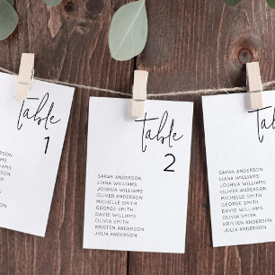 Moderne Minimalistische Hochzeitskarte Einladung
