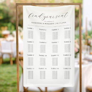 Moderne Minimalistische Hochzeitsstift Banner