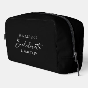 Moderne Minimalistische Kalligraphie Bachelorette Waschbeutel