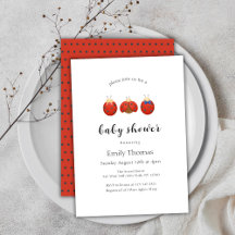 Moderne Minimalistische Ladybug-Kinderdusche