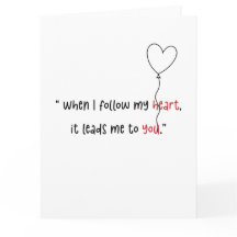Moderne Minimalistische Liebe - Valentinenkarte