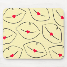 Moderne minimalistische Linienkunst Lippen Sonneng