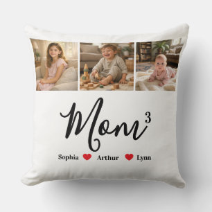 Moderne minimalistische Mama - individuelles Foto- Kissen