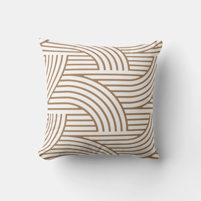 Moderne Minimalistische Mitte Kissen (Vorderseite)