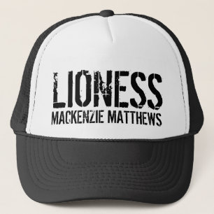 Moderne Minimalistische Motivierend Lügnerin Vinta Truckerkappe