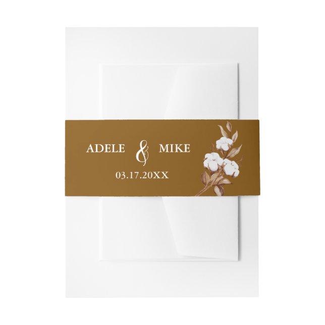 Moderne Minimalistische Pampas Grass Bouquet Weddi Einladungsbanderole (Vorderseite Beispiel)