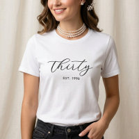 Moderne minimalistische Pearl-Meilenstein-Geburtst