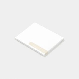 Moderne Minimalistische Personalisierte Stationier Post-it Klebezettel