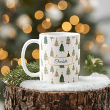 Moderne Minimalistische Personalisierte Tasse