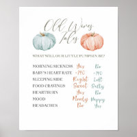 Moderne Minimalistische Pink Peach und Mint Pumpki