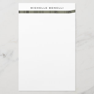 Moderne minimalistische professionelle Gestaltung Briefpapier