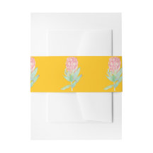 Moderne Minimalistische Protea Botanische Hochzeit