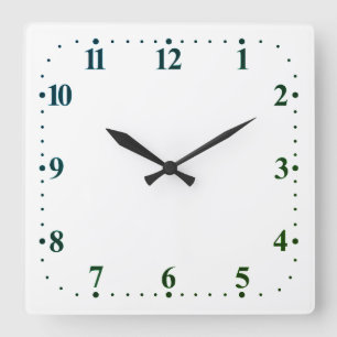 Moderne minimalistische quadratische Acryl-Wanduhr Wanduhr