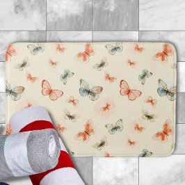 Moderne Minimalistische Schmetterlinge Badematte