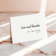 Moderne minimalistische Schrift | Hochzeit