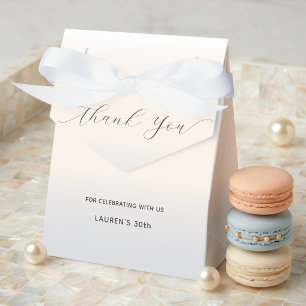 Moderne minimalistische Schrift Pearl Meilenstein- Geschenkschachtel
