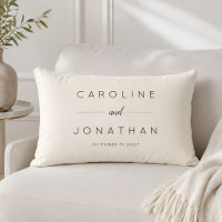 Moderne Minimalistische Script Cream Custom Weddin