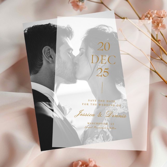 Moderne Minimalistische SkriptWedding Save the Dat (Von Creator hochgeladen)