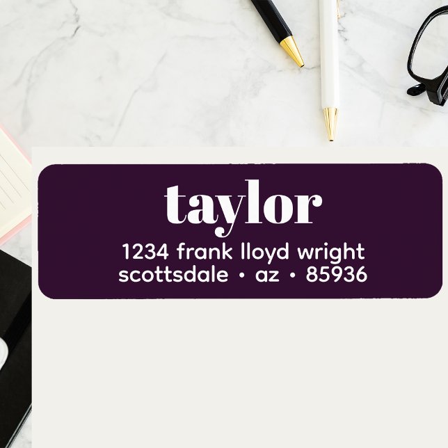 Moderne Minimalistische, stilvolle Trendy Rücksend (Von Creator hochgeladen)