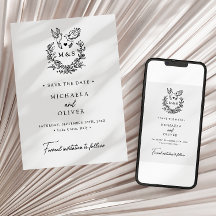 Moderne Minimalistische Tauben Elegante Script Hoc