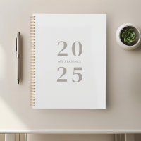 Moderne Minimalistische Taupe 2025