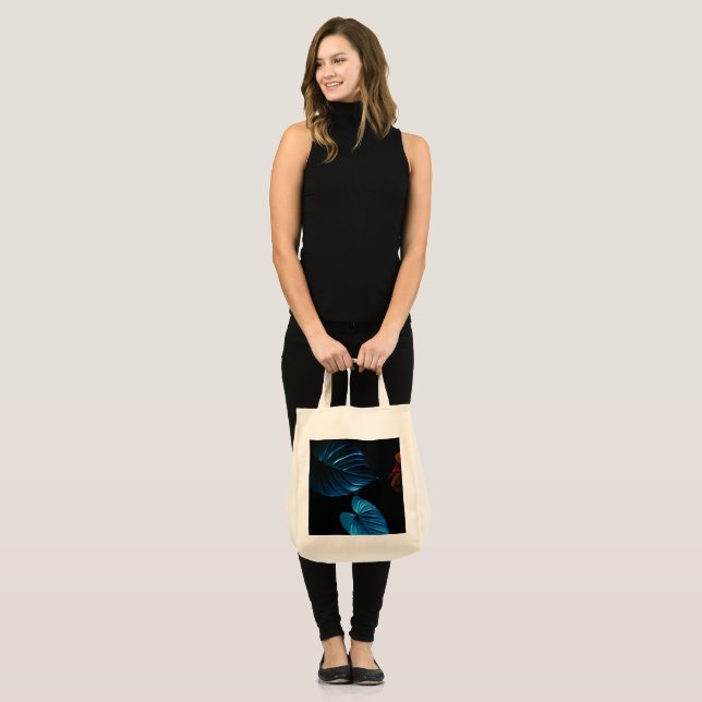 Moderne minimalistische Tote-Tasche Tragetasche (Vorderseite (Model))