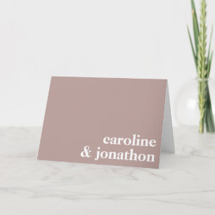Moderne Minimalistische Typografie - Paare Malve