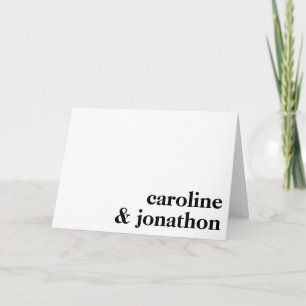 Moderne Minimalistische Typografie - Paare Weiß