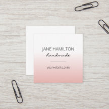 Moderne Minimalistische Visitenkarte