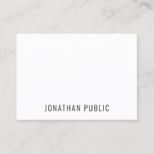 Moderne Minimalistische Vorlage Einfach Beruflich Visitenkarte