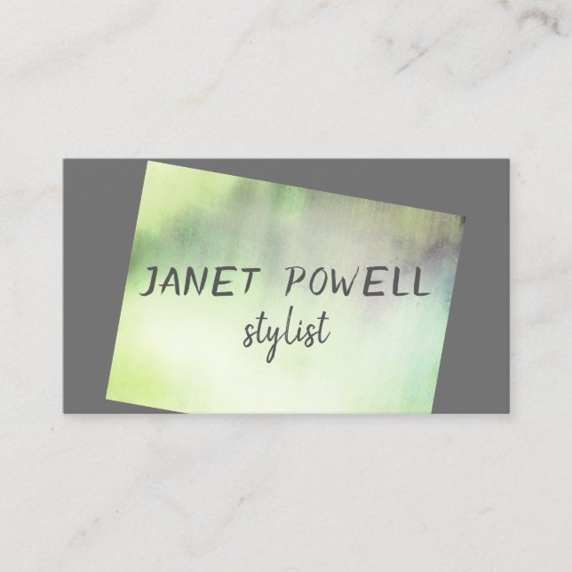 moderne, minimalistische Vorlagen für Visitenkarte (Vorderseite)