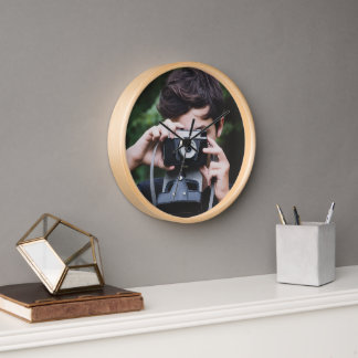 Moderne Minimalistische Wanduhr