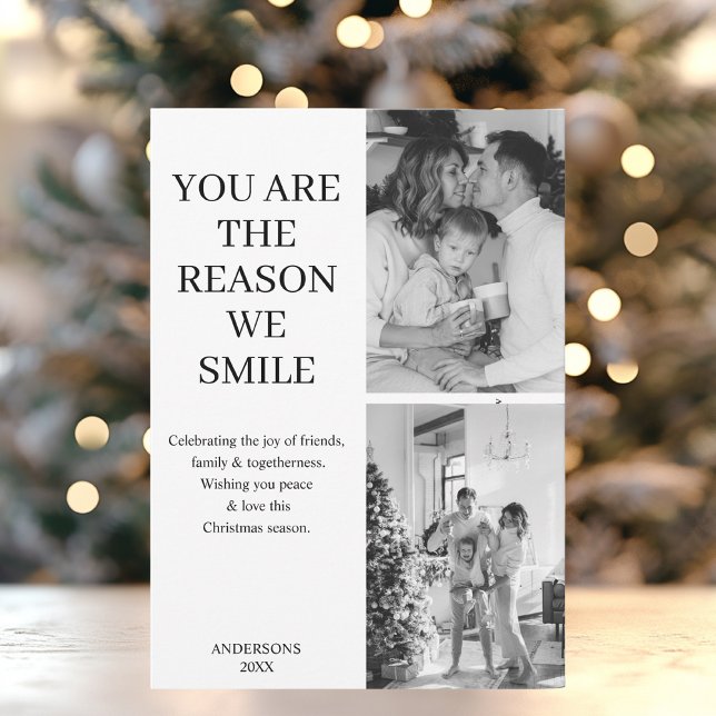 "Moderne Minimalistische Weihnachten im Multi-Foto (Von Creator hochgeladen)