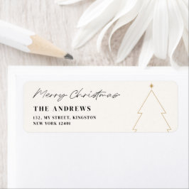 Moderne Minimalistische Weihnachtsbaumfotografie