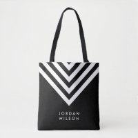 Moderne Minimalistische Zickzack Geometrie