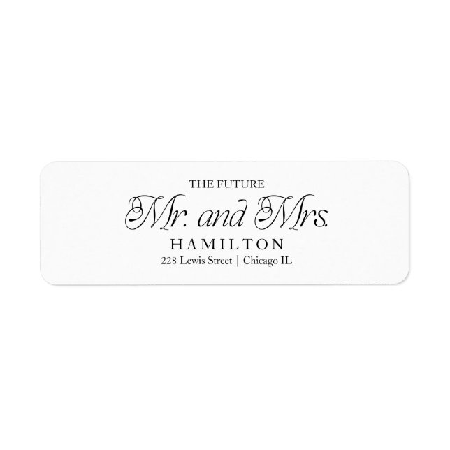 Moderne Minimalistische Zukunft Herr und Frau Rück (Vorne)