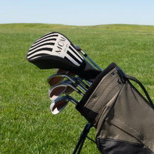 Moderne Minimalstreifen Mom Etabliert Golf Headcover