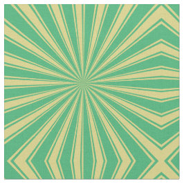 Moderne Minze Sonnenstrahlen Muster Stoff