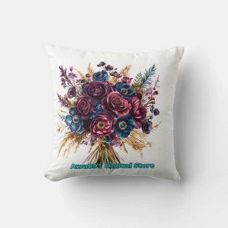 Moderne mit Monogramm Schultertasche Kissen