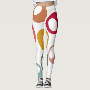 Moderne Mitte des Jahrhunderts Leggings