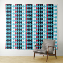 Moderne Mod Retro-Diamanten Harlequin 2
