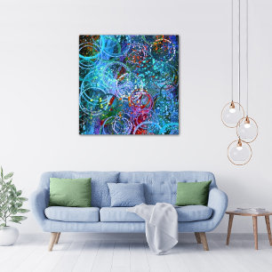 Moderne moderne Abstrakte Leinwand Kunst, Kultur u