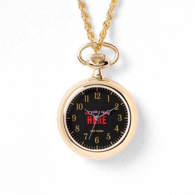 MODERNE MODERNE, GOLDENVERIFISCHTE MARKENZEICHEN ARMBANDUHR (Vorderseite)