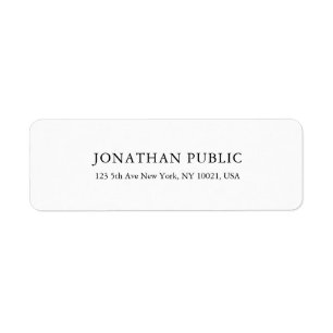 Moderne Moderne Minimalistische Elegante Schlicht